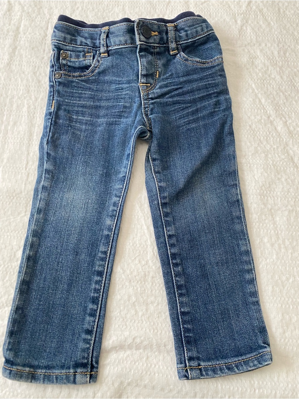 GAP Kids Medium Blue Straight-Leg Denim Jeans